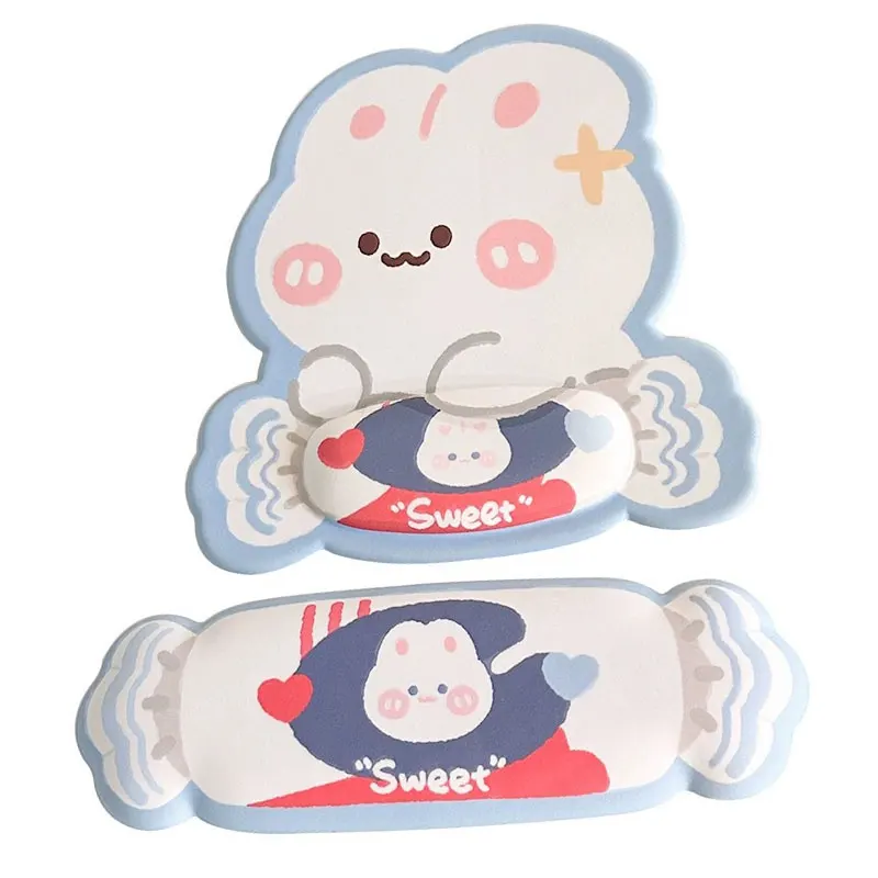 Wrist Rest Gel - 귀여운 토끼 마우스 패드 키보드 손목