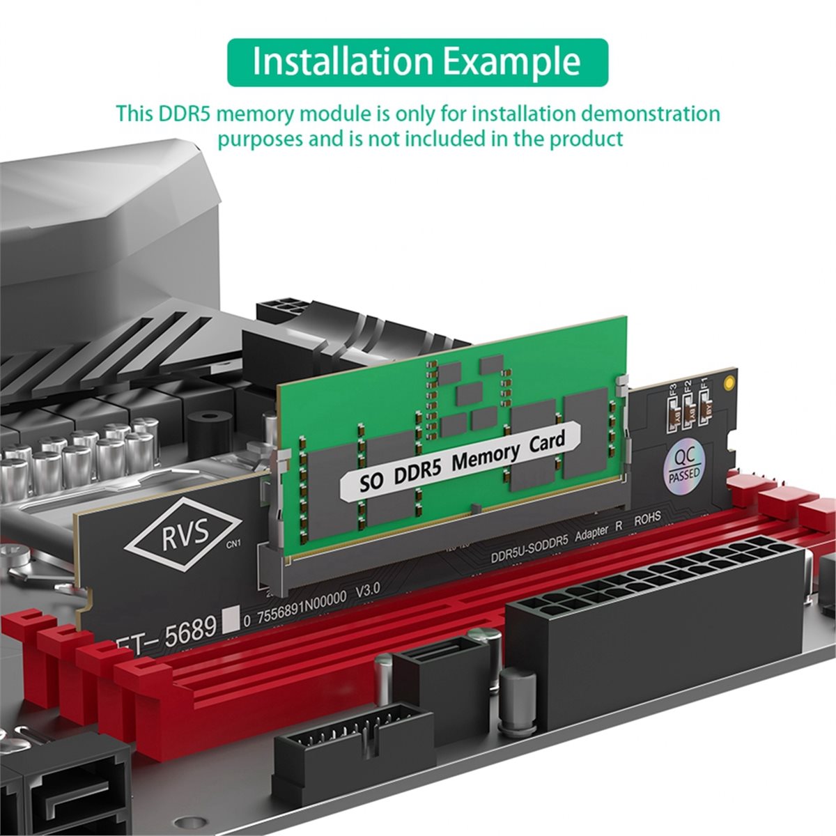 Laptop Ergonomic Accessories - DT1461~노트북 DDR5 RAM을 SO DDR5 U-DIMM