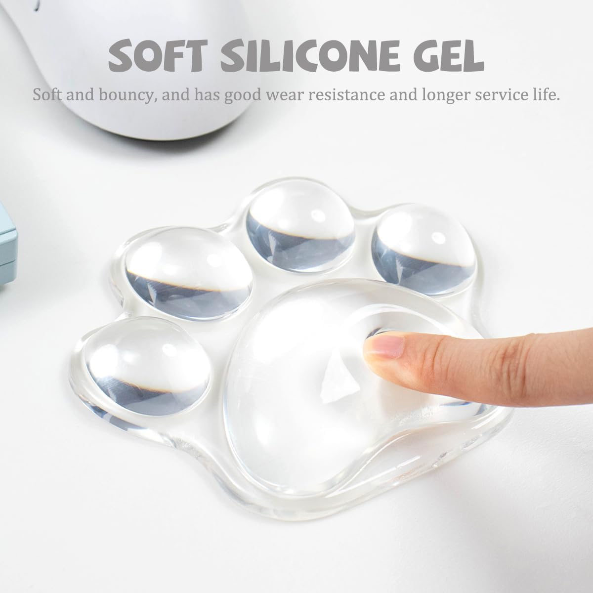 귀여운 게임용 마우스 패드 손목 받침대 투명한 고양이  - Wrist Rest Gel 리뷰 및 가격