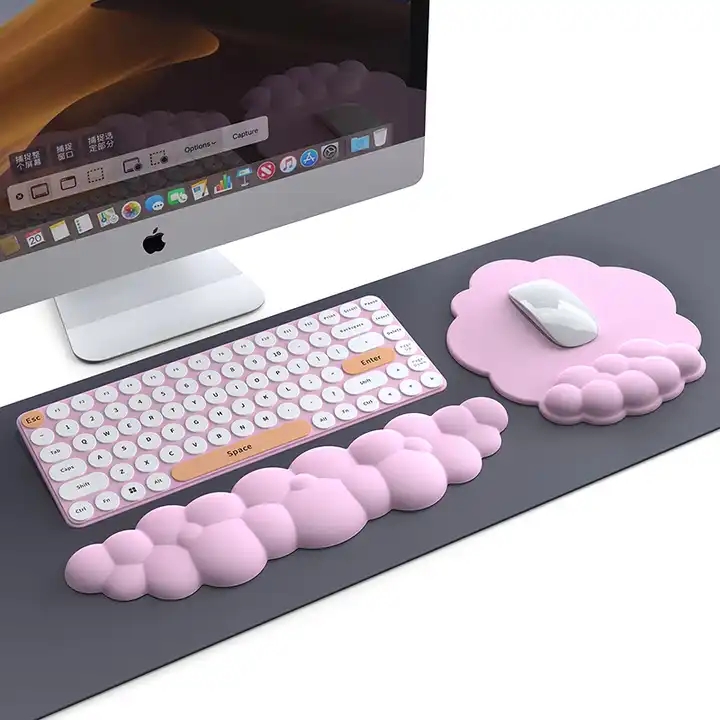 방수 PU 가죽 마우스 패드 손목 받침대 지원 패드 E - Wrist Rest Gel 리뷰 및 가격