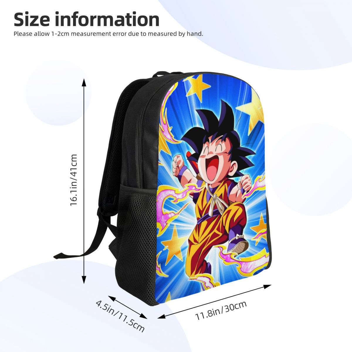 3D 인쇄 G-Gokues 원숭이 만화 배낭 소녀 소년 - Laptop Accessories 3D Print 리뷰 및 가격