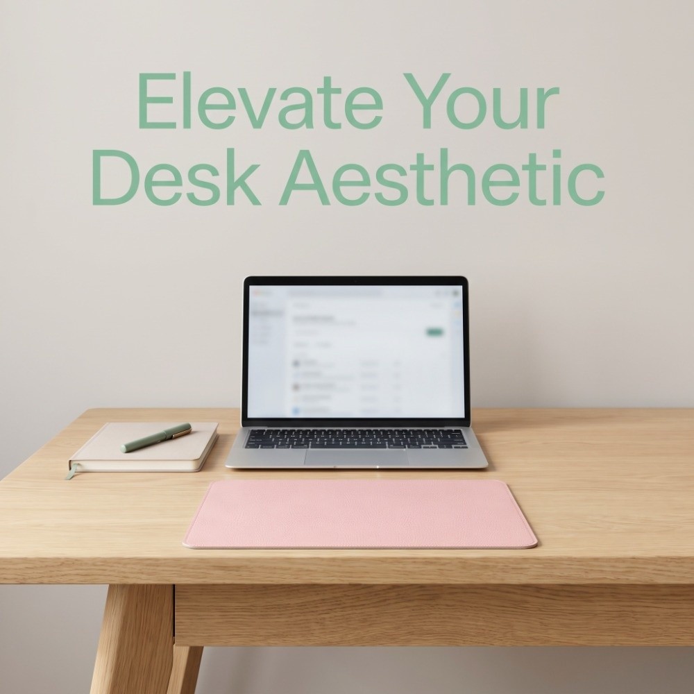 앞뒤 색상이 어울리는 가죽 마우스 패드, 미끄럼 방지  - Laptop Accessories Writing Pad 리뷰 및 가격