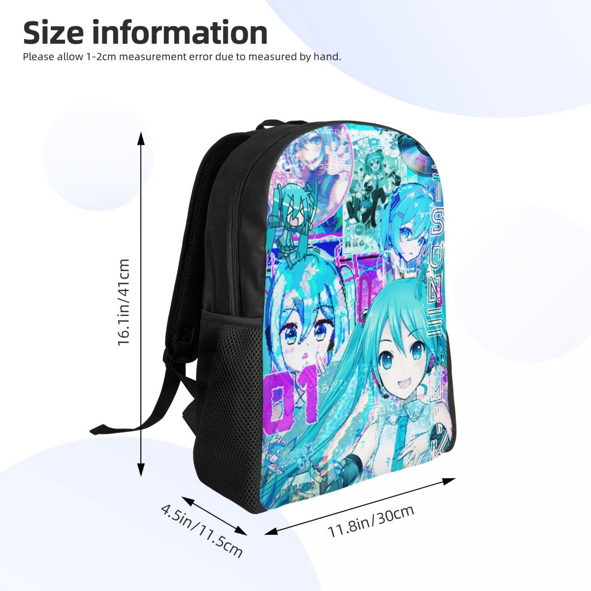 3D 프린트 H-Hatsuned M-Mikus 배낭 소 - Laptop Accessories 3D Print 리뷰 및 가격