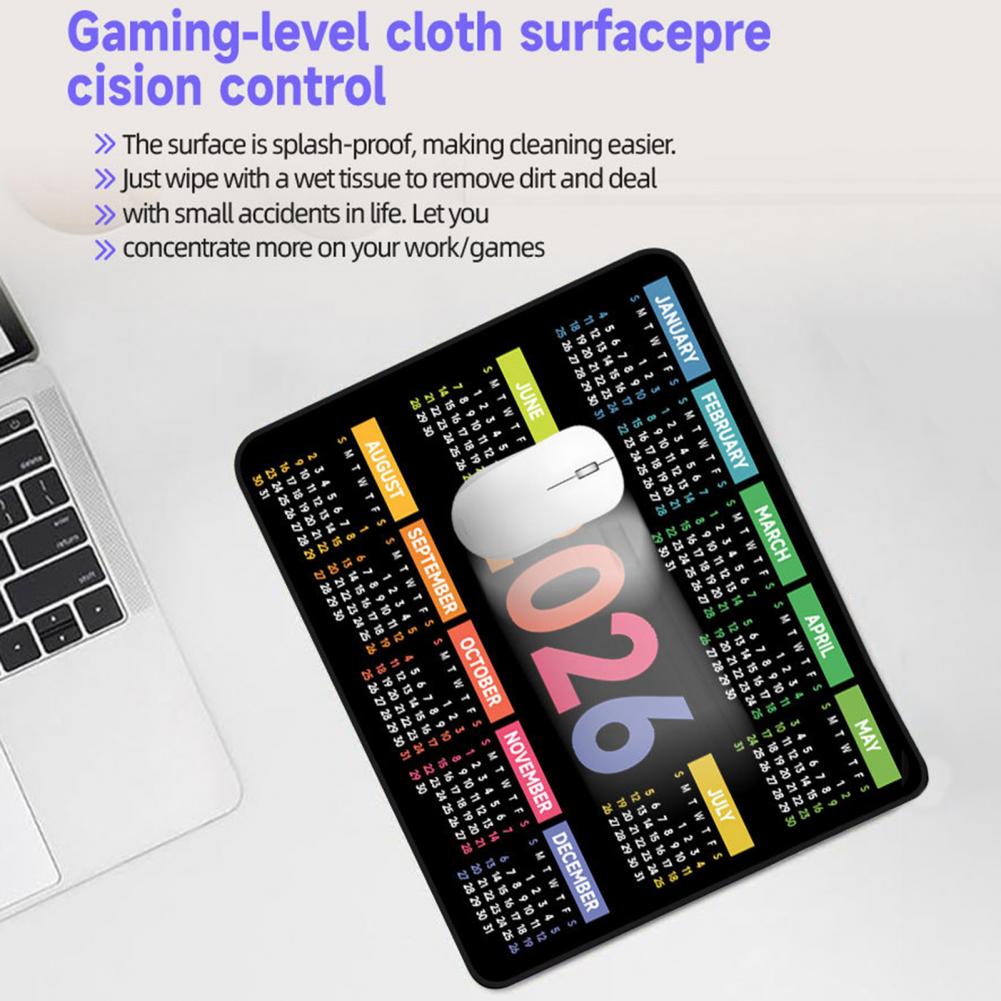 2026 달력 마우스 패드 방수 홈 오피스 게임용 컴퓨 - Laptop Accessories Computer 리뷰 및 가격