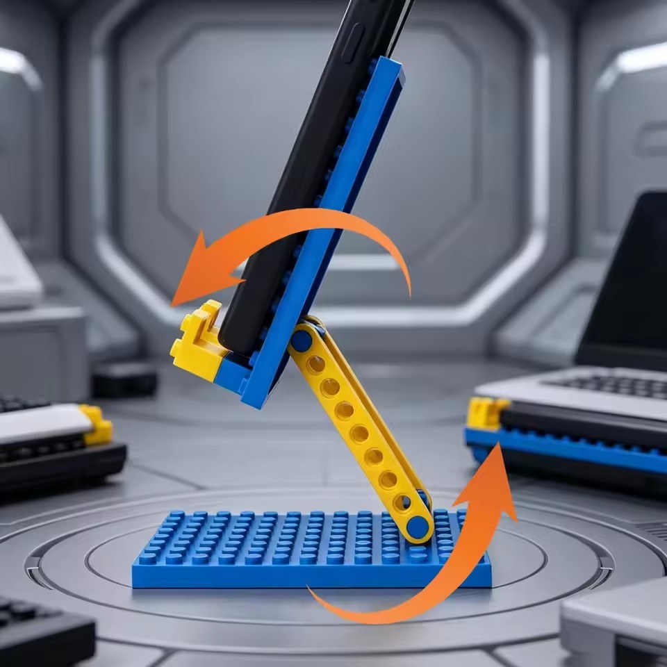 유연한 접이식 휴대폰 거치대, 창의적인 접이식 데스크탑 - Laptop Ergonomic Accessories 리뷰 및 가격