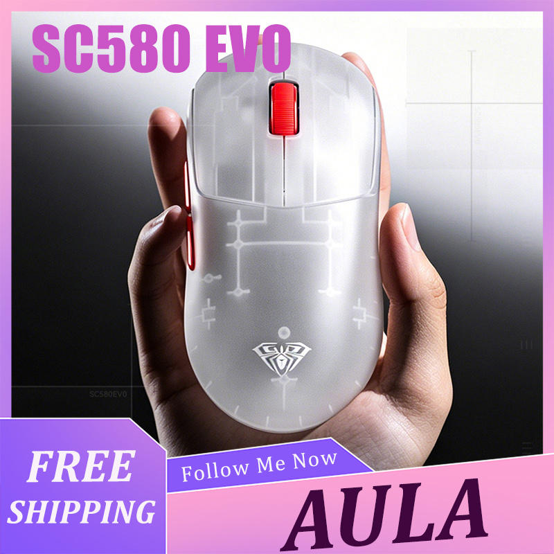 AULA SC580 EVO 마우스 경량 무선 트라이 모 - Laptop Accessories Computer 리뷰 및 가격