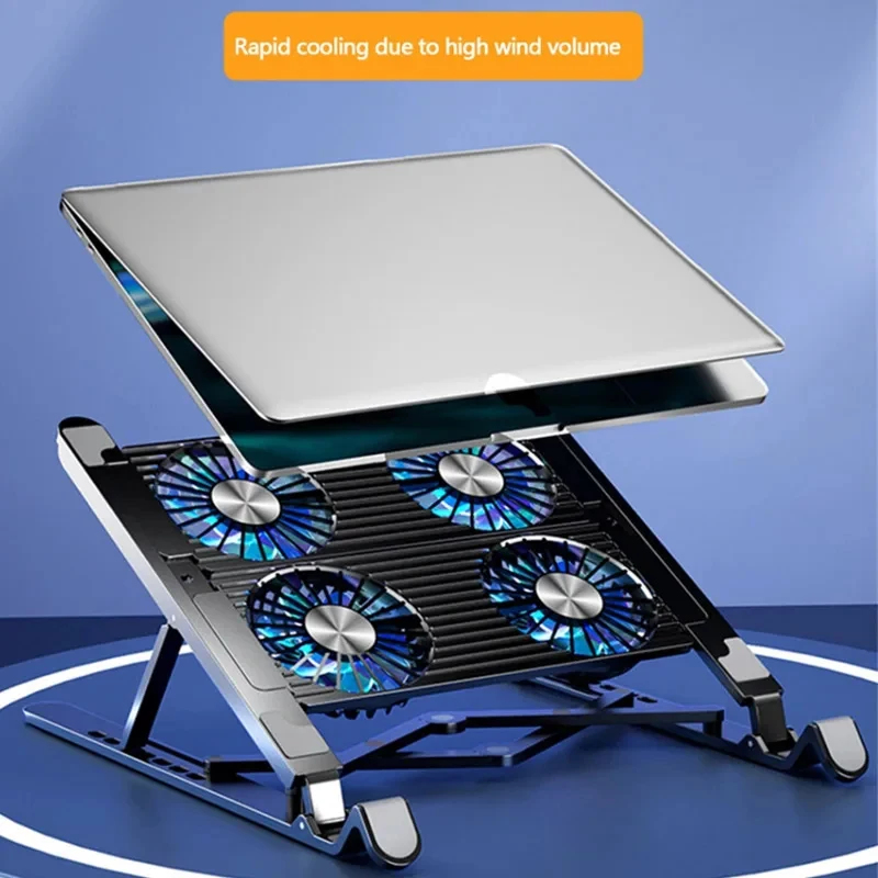 새로운 노트북 쿨러 베이스 스탠드 접이식 노트북 쿨링  - Laptop Ergonomic Accessories 리뷰 및 가격