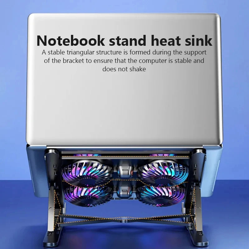 새로운 노트북 쿨러 베이스 스탠드 접이식 노트북 쿨링  - Laptop Ergonomic Accessories 리뷰 및 가격