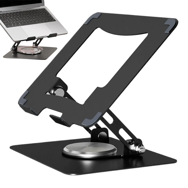 루스키 360 °   회전식 노트북 스탠드 이중 축 높 - Laptop Ergonomic Accessories 리뷰 및 가격