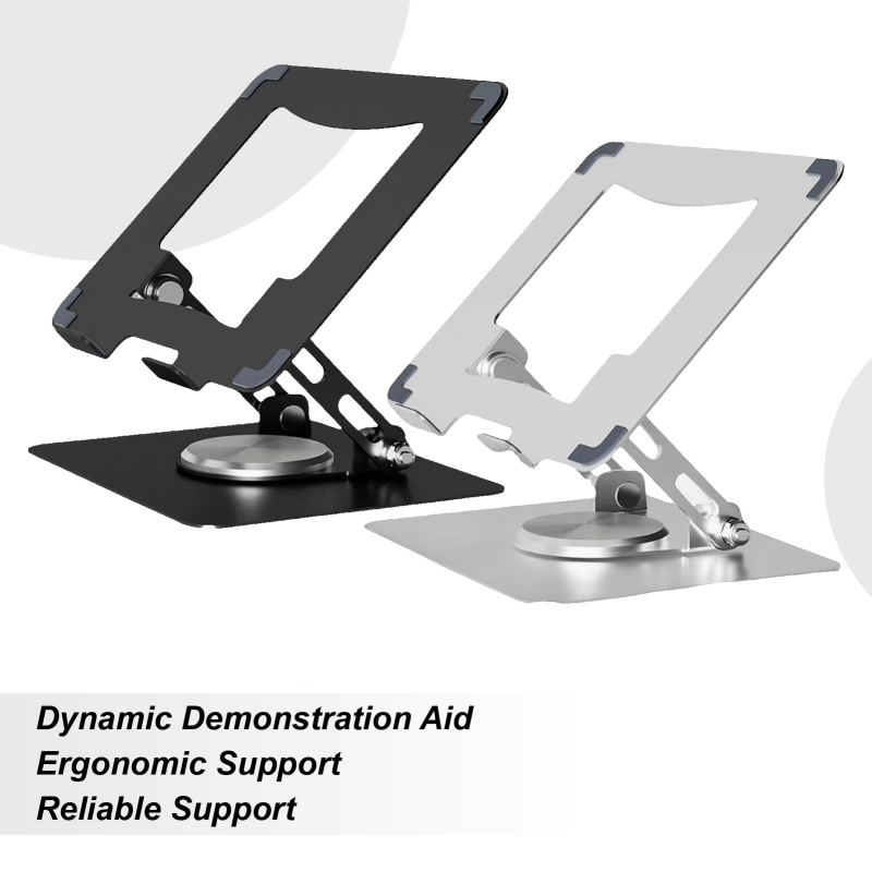 루스키 360 °   회전식 노트북 스탠드 이중 축 높 - Laptop Ergonomic Accessories 리뷰 및 가격