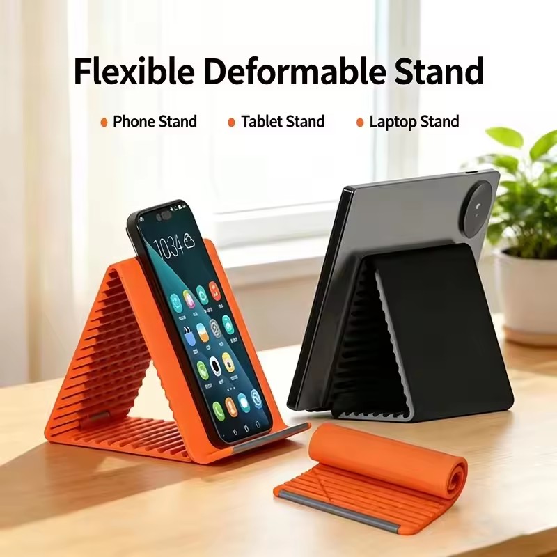 휴대용 실리콘 폰/태블릿/노트북 거치대, 창의적인 접이 - Laptop Original Accessories 리뷰 및 가격